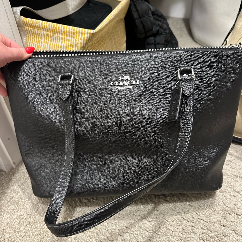 Coach Zip Top Tote